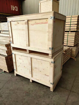 青岛港出口打木箱包装要求豪盟常年定制免熏蒸木箱